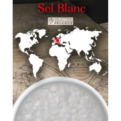 Peugeot Préparation*7 sachets fraîcheur de gros sel blanc d'Allemagne