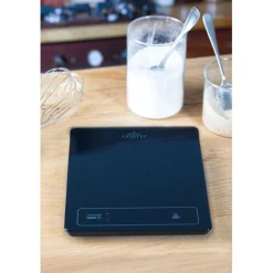 Cristel Préparation*Balance de cuisine 15 kg Noire avec fonction Tare et Touchless