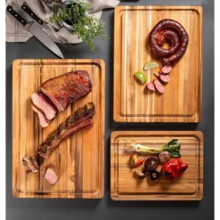 Tramontina Coutellerie*Billot avec rigole Provence 40 x 30 cm