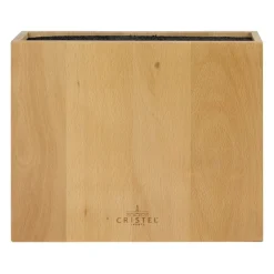 Cristel Coutellerie*Bloc couteaux rectangulaire en hêtre