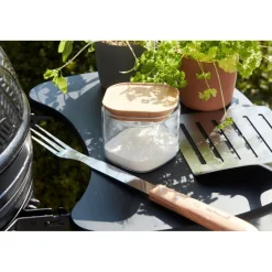 Point Virguleu00ae Conservation*BOCAL VERRE COUVERCLE BAMBOU 600ML