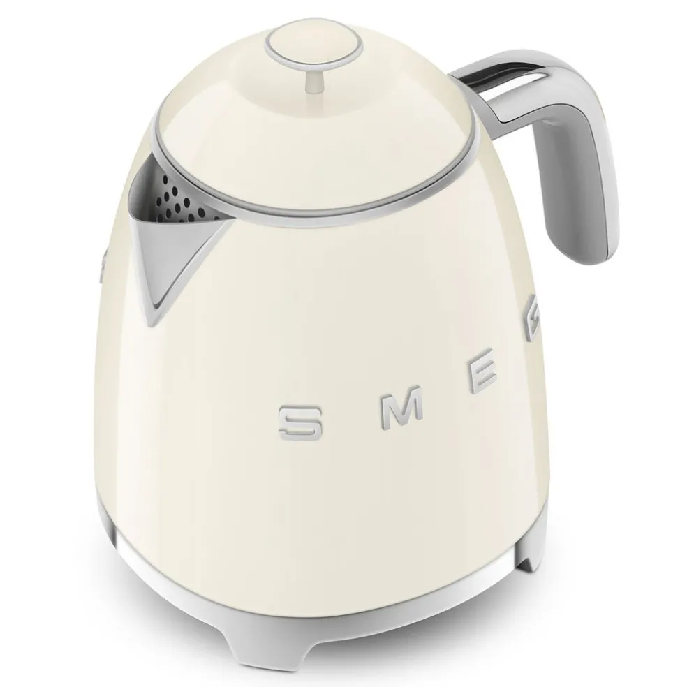 Smeg Electroménager*Bouilloire sans fil crème années 50 0.8L
