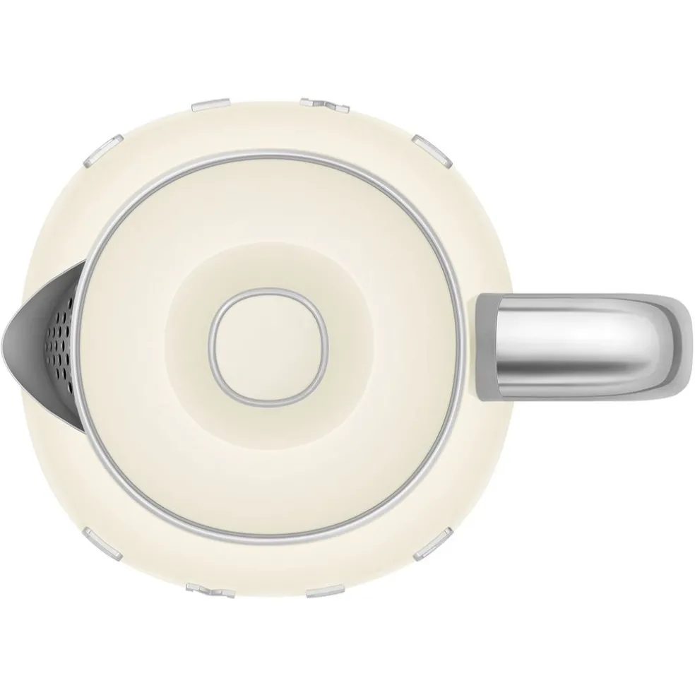 Smeg Electroménager*Bouilloire sans fil crème années 50 0.8L