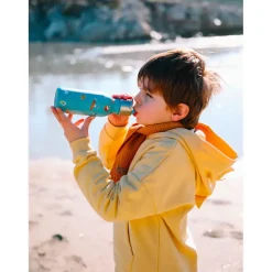 Qwetch Conservation*Bouteille isotherme enfant Honolulu bouchon pipette 350 ml