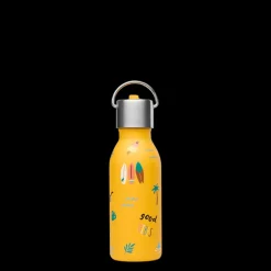 Qwetch Conservation*Bouteille isotherme enfant Honolulu Curry bouchon pipette 350 ml