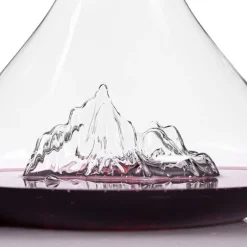 Alaskan maker Oenologie Cocktails*Carafe à décanter TOPOGRAPHIC Mont-Blanc