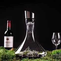 Alaskan maker Oenologie Cocktails*Carafe à décanter TOPOGRAPHIC Mont-Blanc