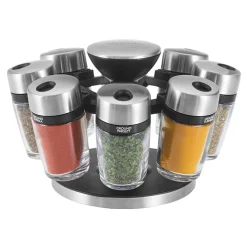 Cole & Mason Préparation*Carrousel à épices 8 flacons