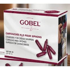 Gobel Pâtisserie*Cartouches pour siphon à chantilly