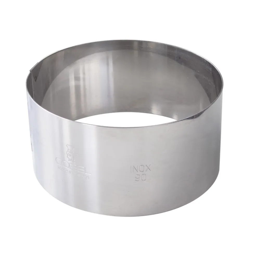Gobel Pâtisserie*Cercle à mousse inox diamètre 9 cm