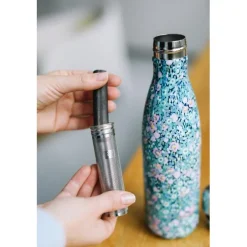 Qwetch Bouteilles Isothermes*Charbon de bambou - lot de 3