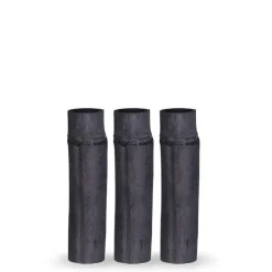 Qwetch Bouteilles Isothermes*Charbon de bambou - lot de 3