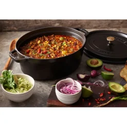 Staub Cuisson*Cocotte en fonte ovale 31 cm mat