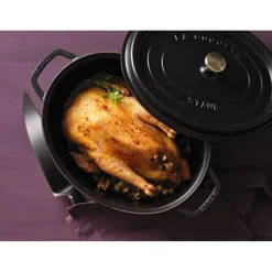 Staub Cuisson*Cocotte en fonte ovale 31 cm mat