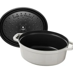 Staub Cuisson*Cocotte en fonte ovale 33cm truffe he