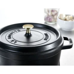 Staub Cuisson*Cocotte en fonte ronde 24 cm mat