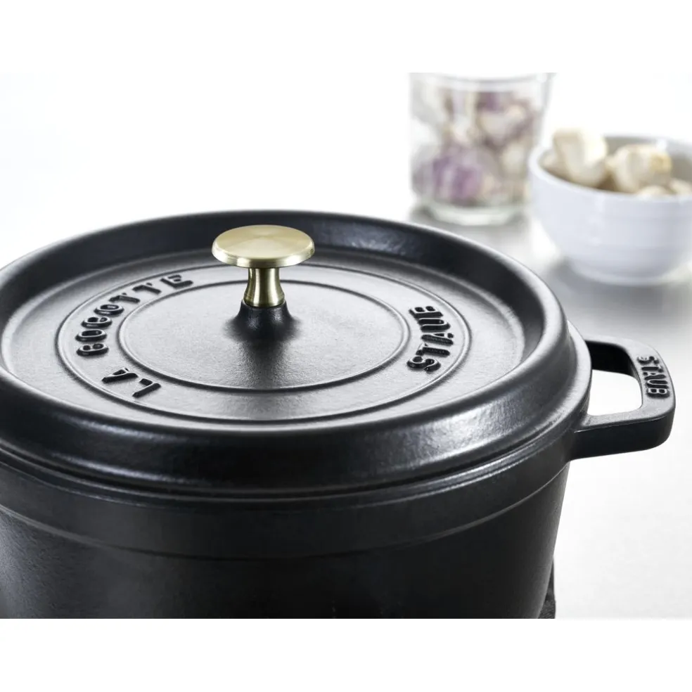 Staub Cuisson*Cocotte en fonte ronde 28 cm e