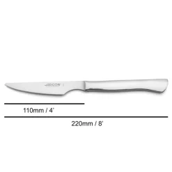 Arcos Coutellerie*Coffret 6 couteaux à steak lame lisse