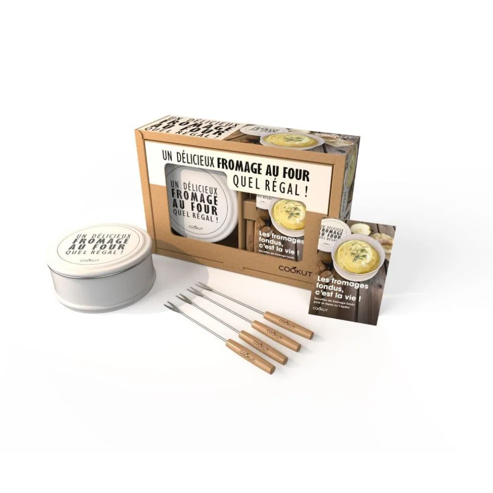 Cookut Cuisson*Coffret cadeau fromage fondu crème