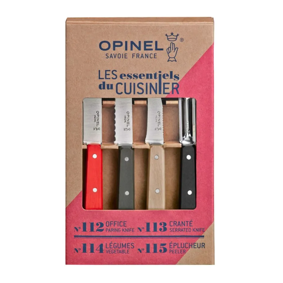 Opinel Coutellerie*Coffret de 4 couteaux Les Essentiels Loft