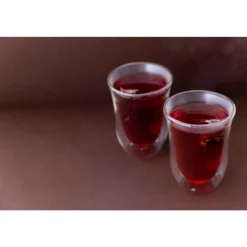 La Cafetiere Petit Déjeuner*Coffret de 2 verres latte double paroi Jack 30cl