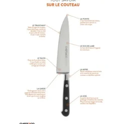 Chefs & Co Coutellerie*Couteau à désosser 13 cm