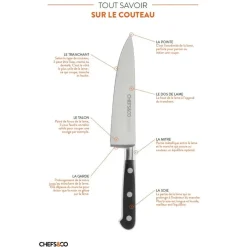 Chefs & Co Coutellerie*Couteau à pain 20 cm