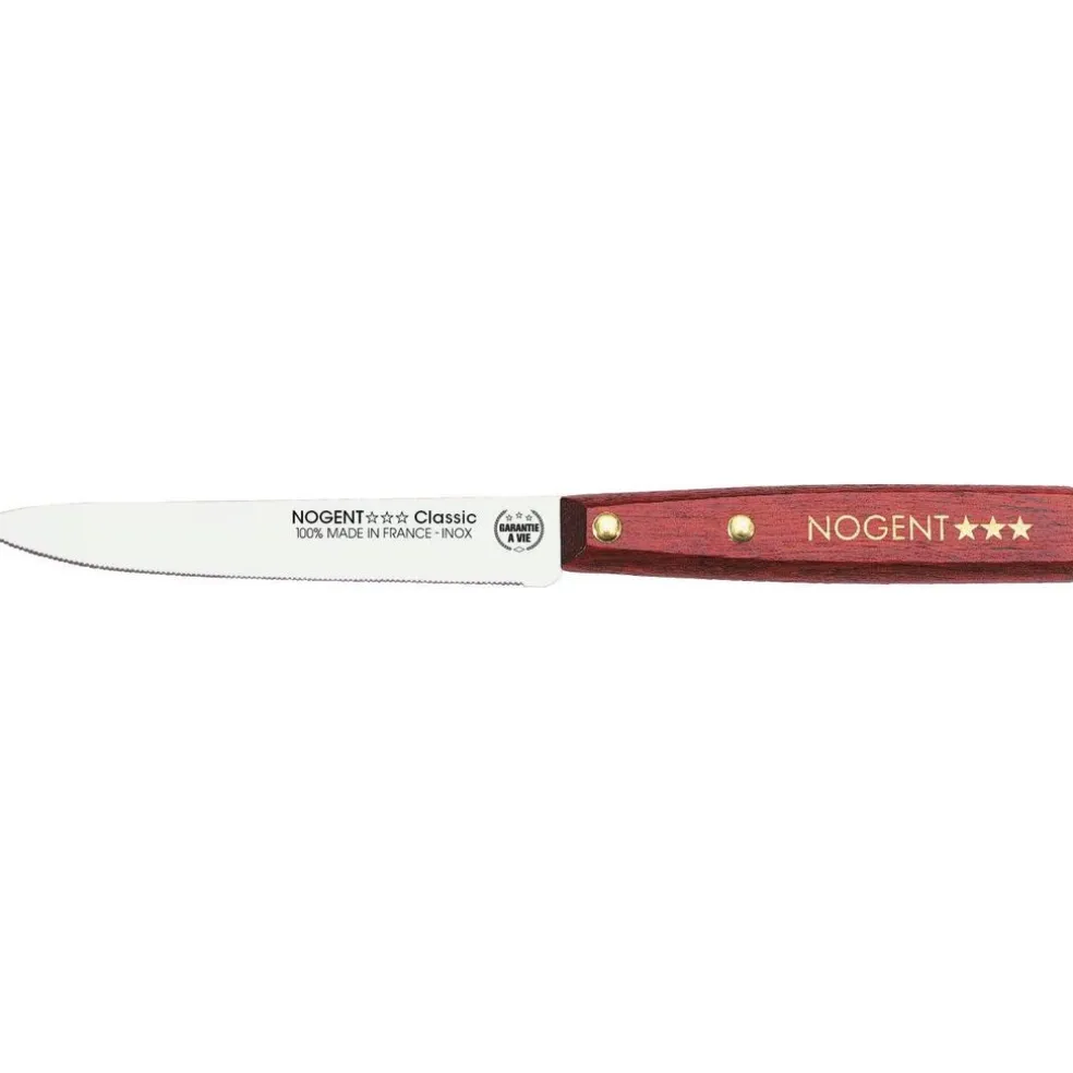 Nogent*** Coutellerie*COUTEAU À TOMATE CLASSIC MANCHE MERISIER 11 CM