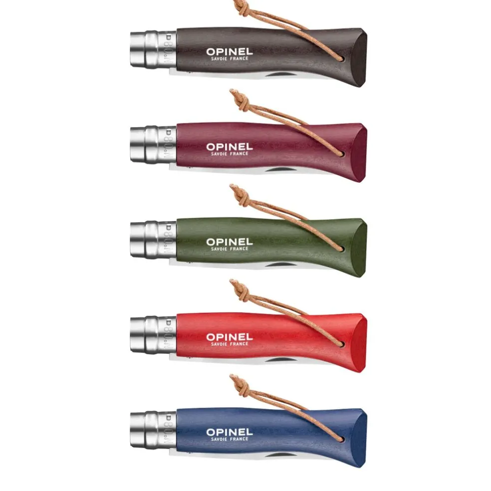 Opinel Coutellerie*Couteau baroudeur N°8 grenat