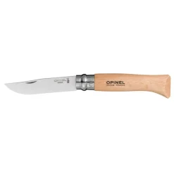 Opinel Coutellerie*Couteau N°8 Inox manche hêtre