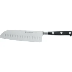 Chefs & Co Coutellerie*Couteau Santoku alvéolé 18 cm