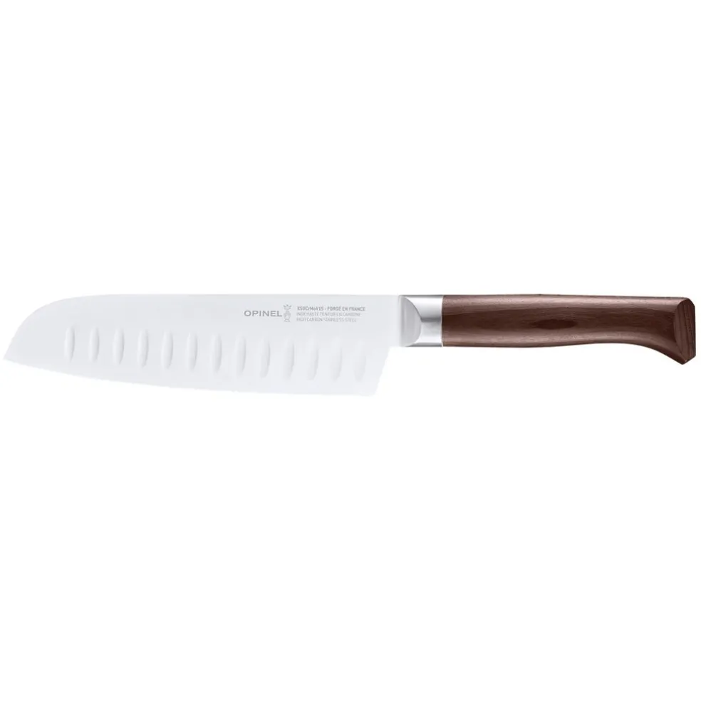 Opinel Coutellerie*Couteau santoku alvéolée 17 cm Les Forgés 1890