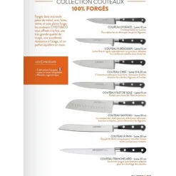 Chefs & Co Coutellerie*Couteau Tranchelard 20 cm