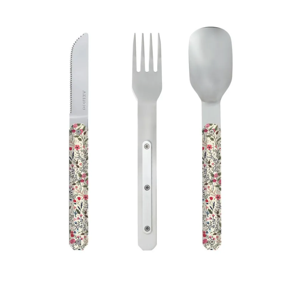 Akinod Conservation*Couverts droits aimantés 12H34 CHAMPÊTRE