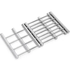 Culinarion Cuisson*Dessous de plat extensible inox 22,5 x 20 cm