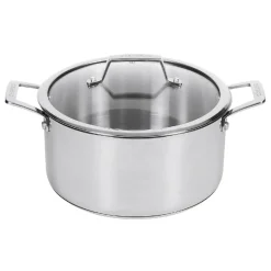 Chefs & Co Cuisson*Faitout + couvercle en verre 24cm