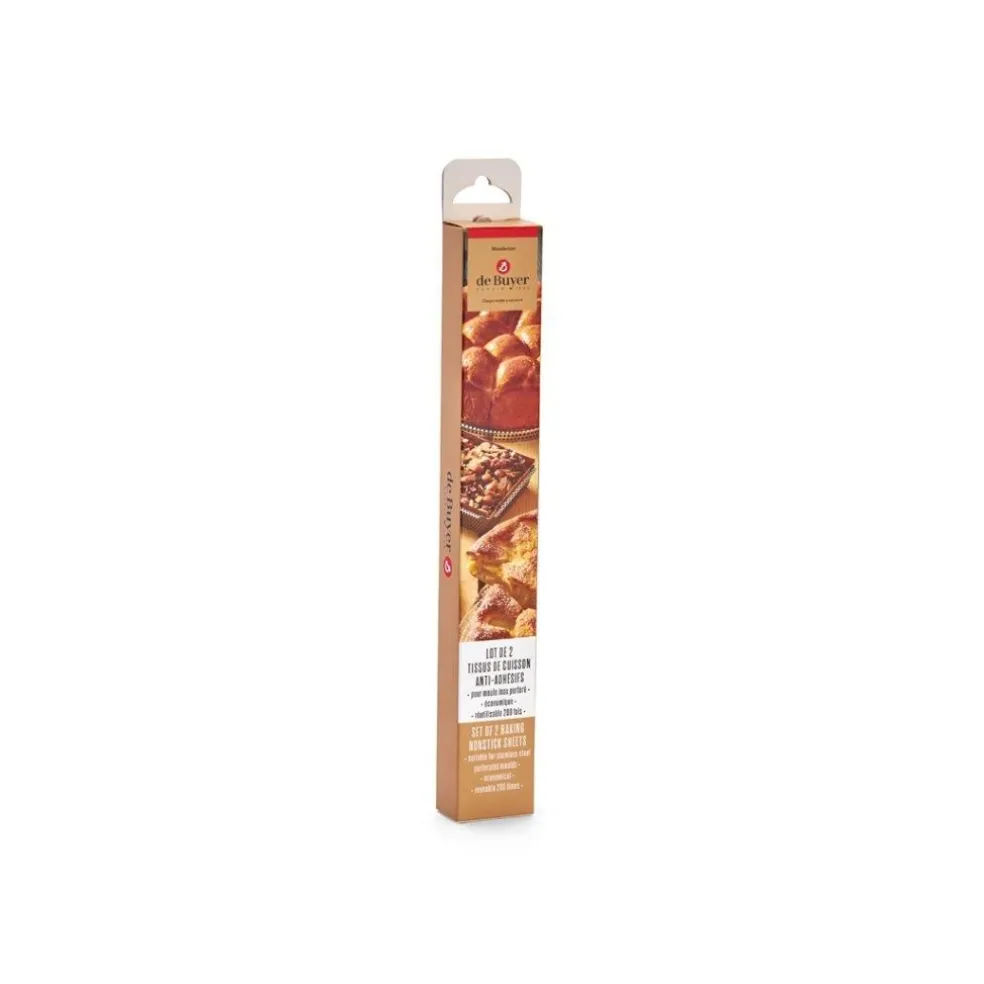 De Buyer Pâtisserie*Feuille de cuisson pour moule GEOFORME 3210.24/3211.24