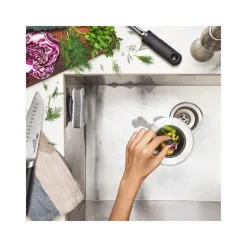 Oxo Entretien Rangement*Filtre pour evier inox 11,4 cm