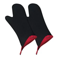 Culinarion Textile De Cuisine*Gant neoprene rouge taille L x 2