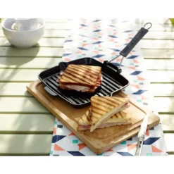 Staub Cuisson*Gril carré 24 cm en fonte