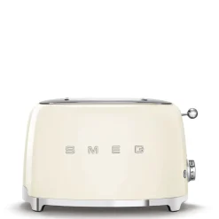 Smeg Electroménager*Grille-pain toaster 2 tranches crème