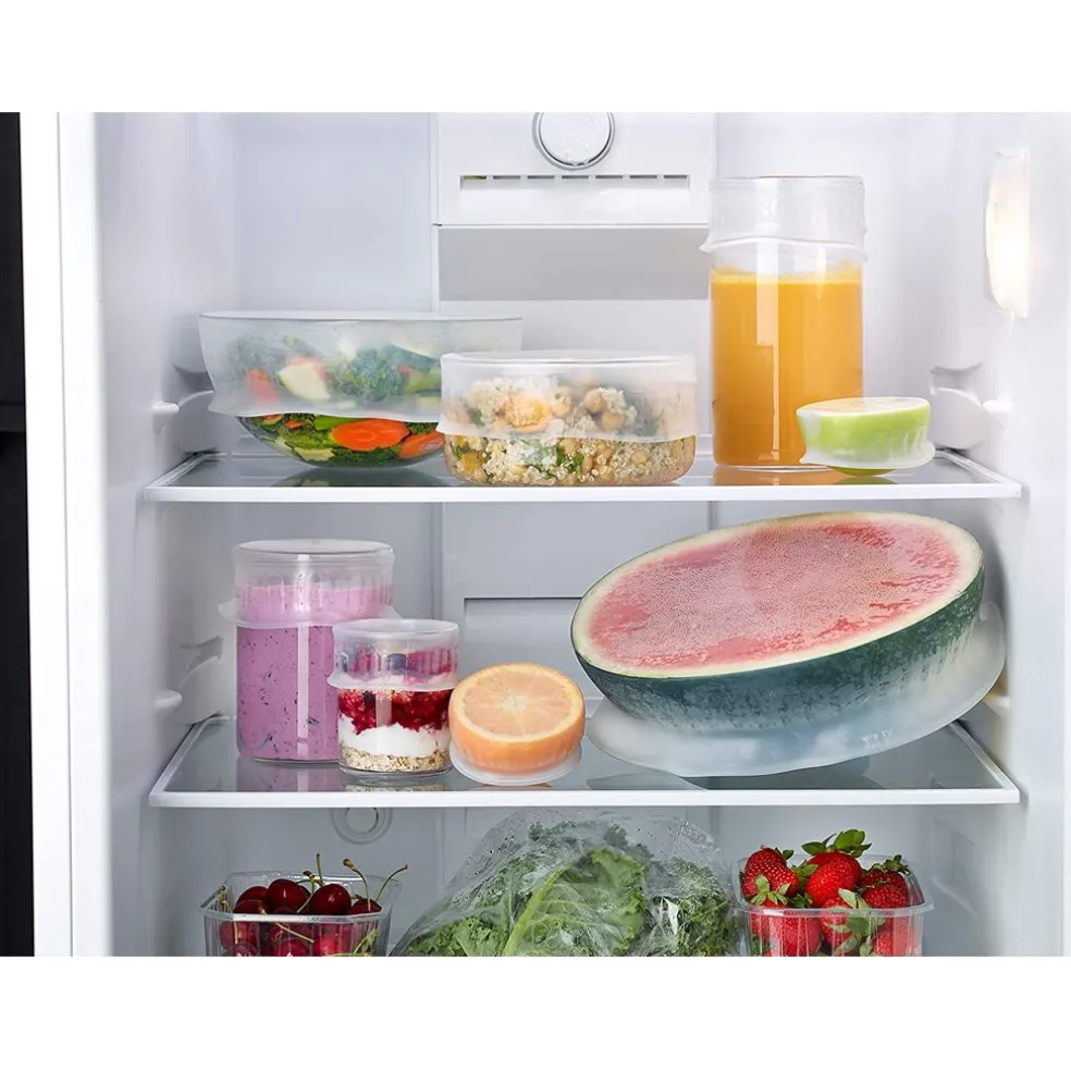 Lekue Conservation*Lot de 3 couvercles extensibles en silicone