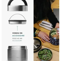 Qwetch Conservation*LUNCHBOX ISOTHERME ACTIVE FLOWERS 850 ML