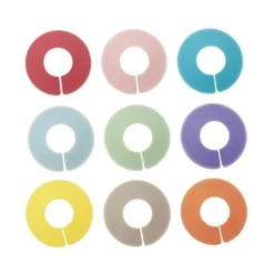 L'atelier du vin Oenologie Cocktails*Marque-verres Chic Glass Rainbow