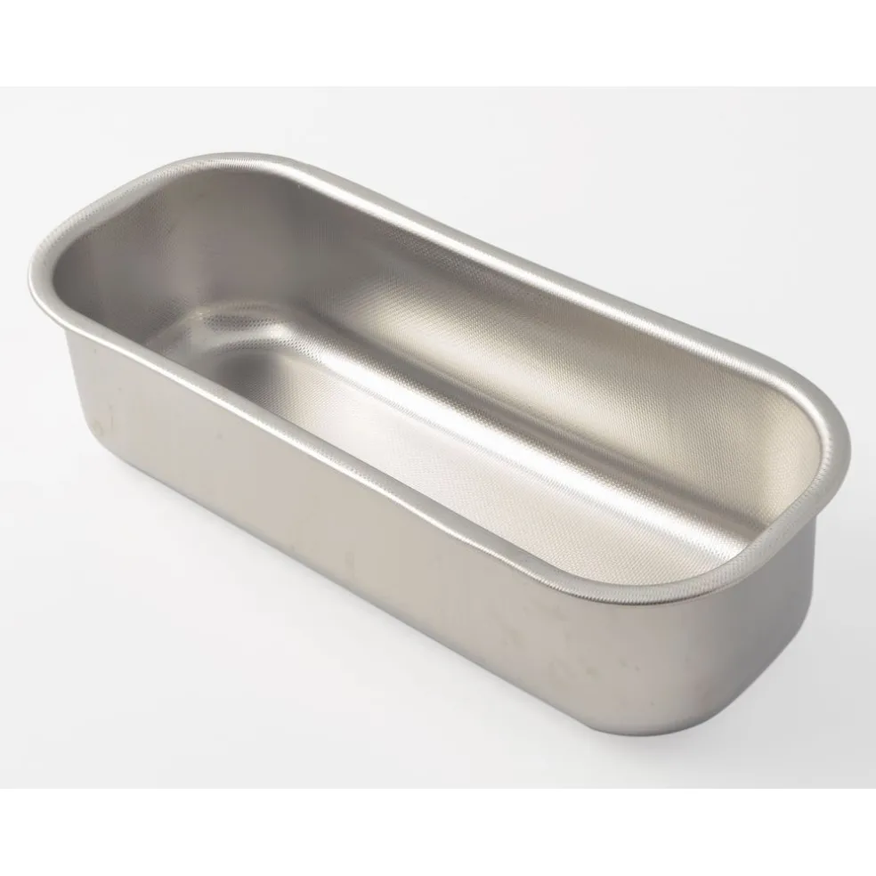 Patisse Pâtisserie*Moule à Cake en inox avec fond nid d'abeille 25 cm