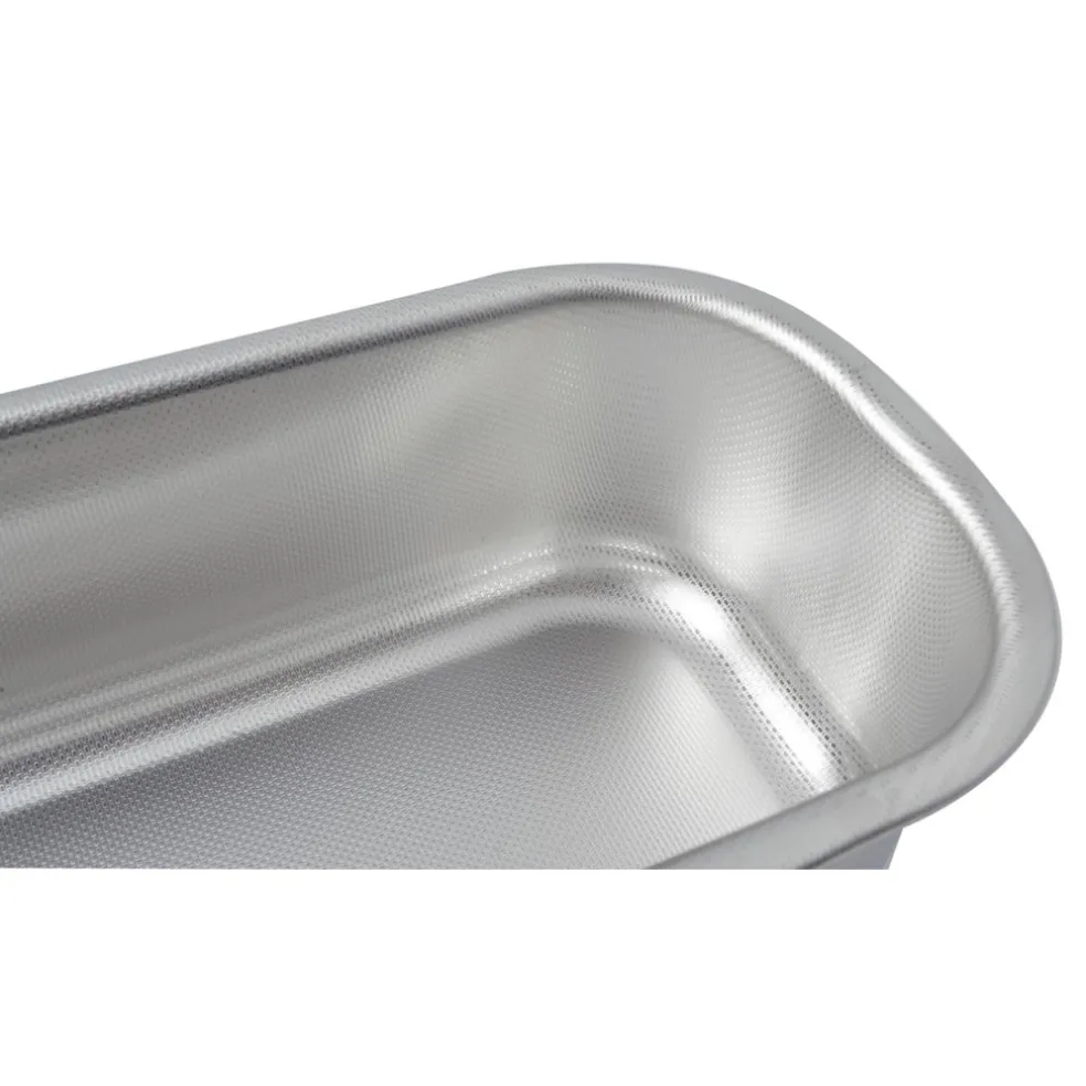 Patisse Pâtisserie*Moule à Cake en inox avec fond nid d'abeille 25 cm