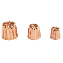 Patisse Pâtisserie*Moule à cannelé en cuivre 4,5 cm