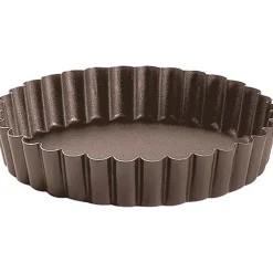 Gobel Pâtisserie*Moule à tartelette cannelé 10 cm en tôle antiadhérente