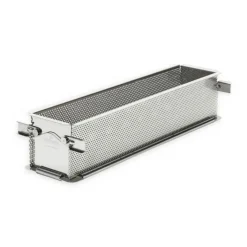 De Buyer Pâtisserie*Moule rectangulaire dépliable à charnières GEOFORME 35 x 7 x 7,5 cm