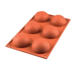 Silikomart Pâtisserie*Moule silicone 12 demi-sphères D 7 cm